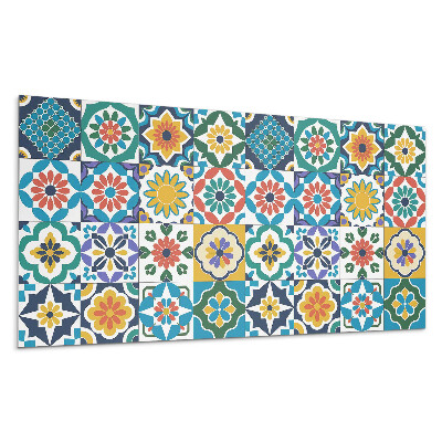 Obkladový panel Květinové a geometrické vzory