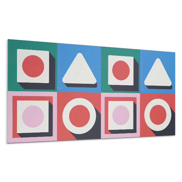 Nástěnný panel Geometrie se stíny