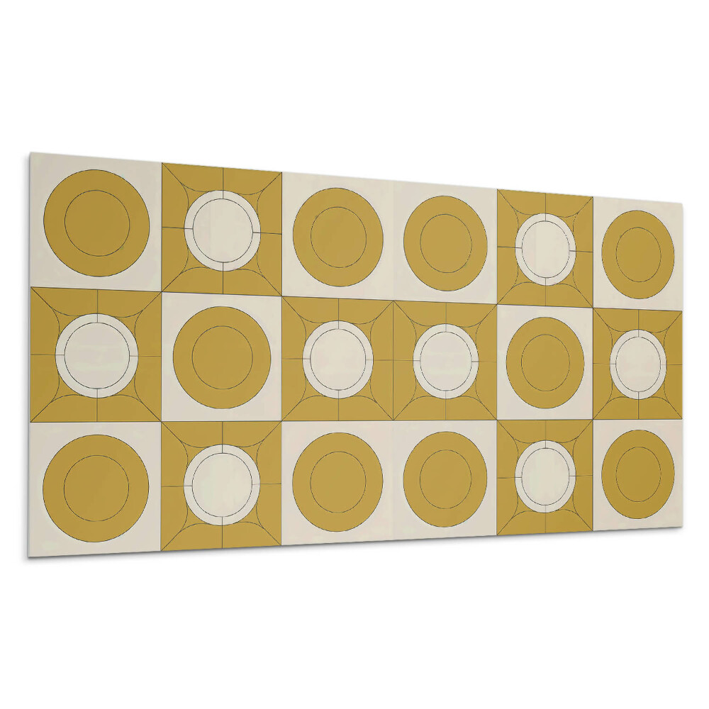 Panel na zeď Geometrický vzor s kruhy