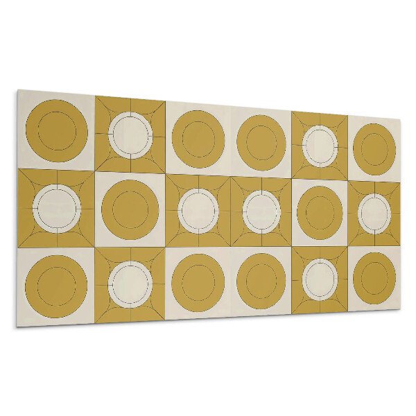 Panel na zeď Geometrický vzor s kruhy