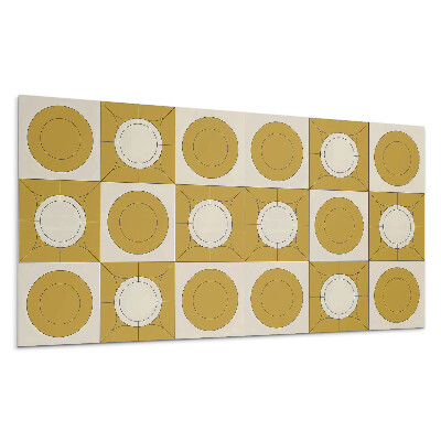 Panel na zeď Geometrický vzor s kruhy