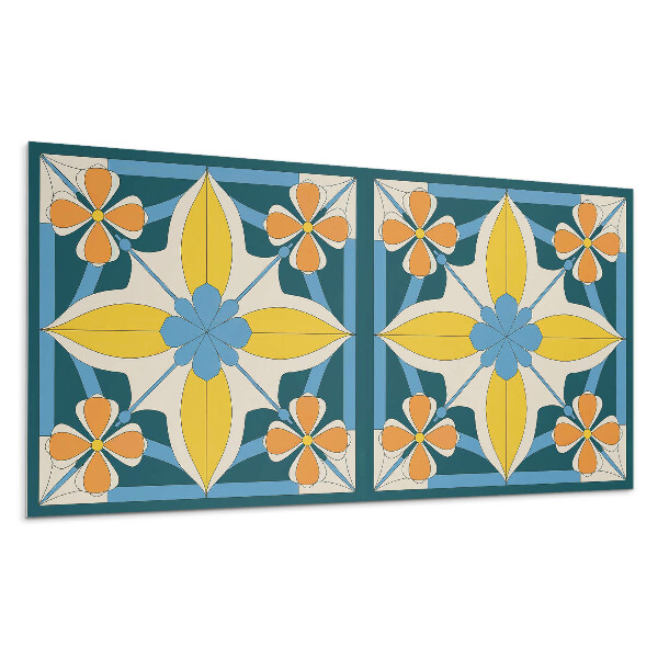 Obkladový panel Květinový geometrický vzor