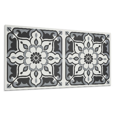 Dekoracni panel Květinový vzor s ornamenty