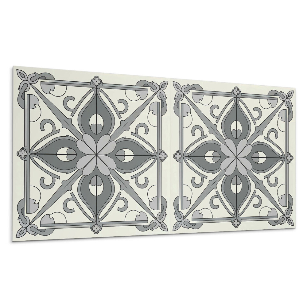 Panel na zeď Květinový vzor se symetrií