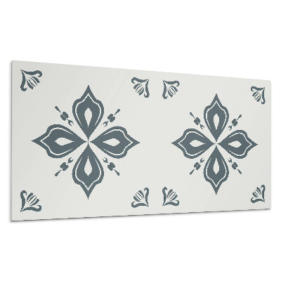 Nástěnný panel Květinový motiv v kříži