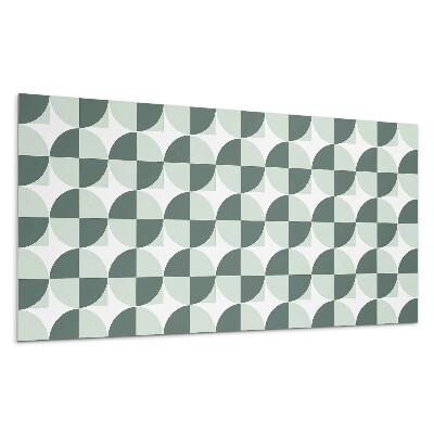 Dekoracni panel Geometrie kruhů a čtverců