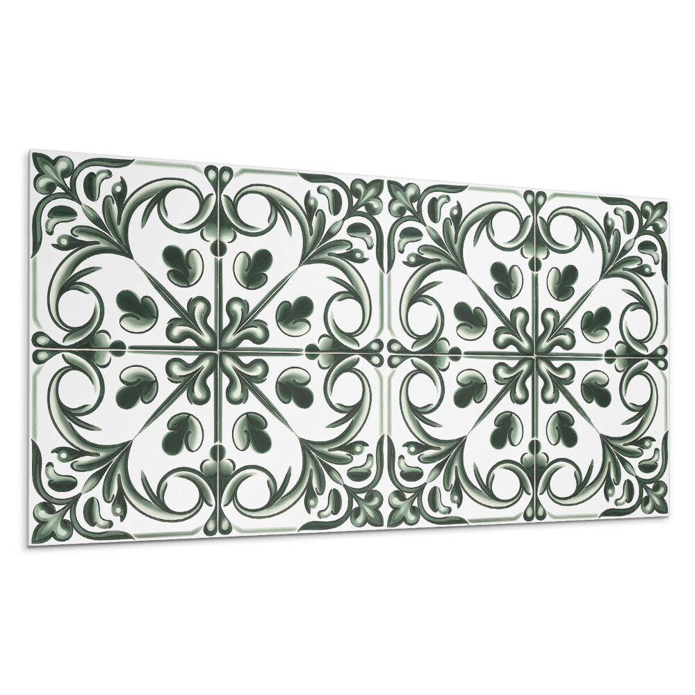 Obkladový panel Rostlinný vzor v dlaždici