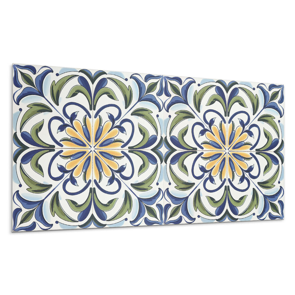 Panel na zeď Rostlinný vzor s květinami