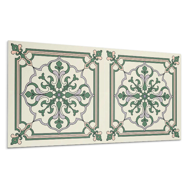 Dekoracni panel Květinový vzor s ornamenty