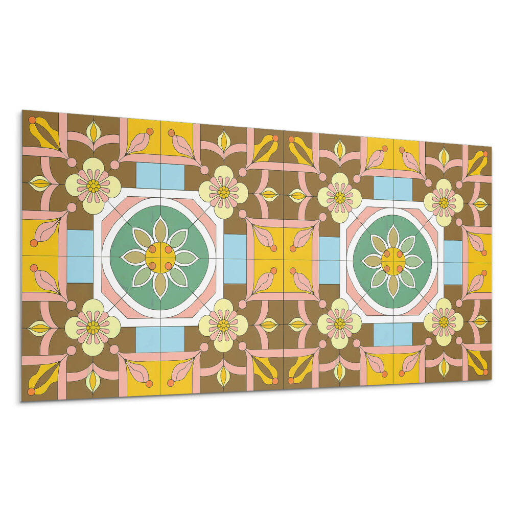 Obkladový panel Květinový vzor na pozadí