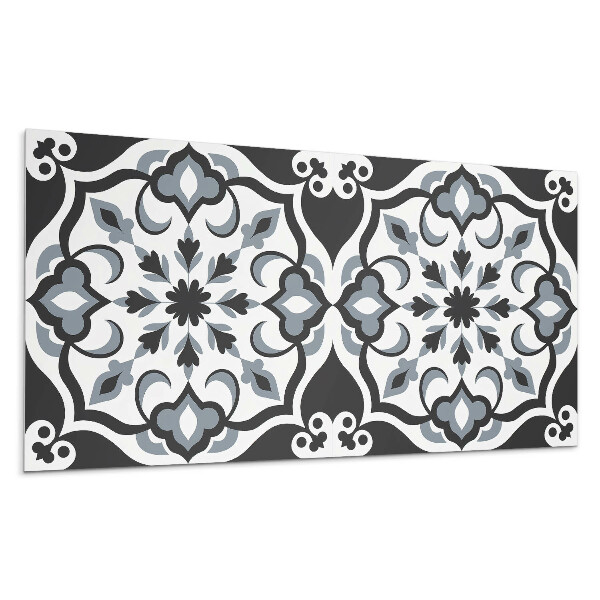 Panel na zeď Květinový vzor s ornamenty