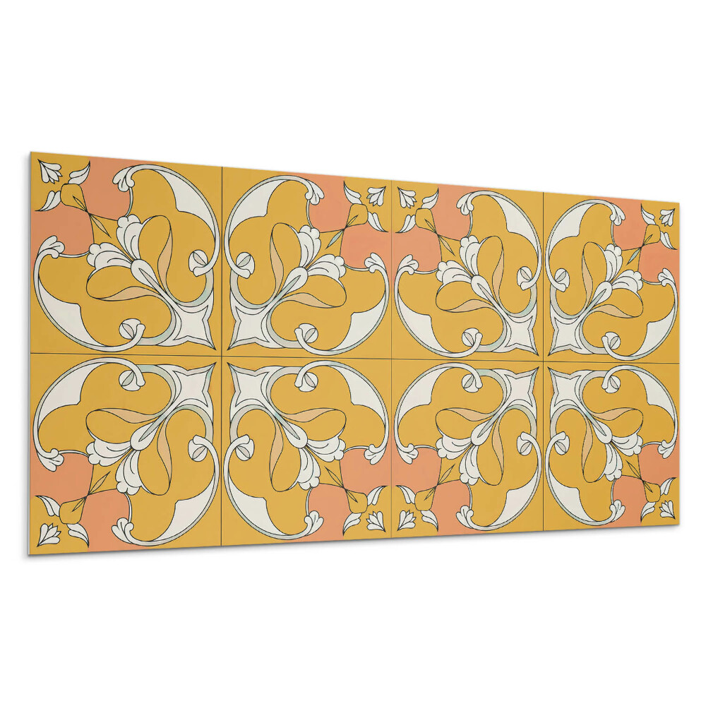 Panel na zeď Květinový vzor v symetrii