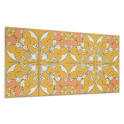 Panel na zeď Květinový vzor v symetrii