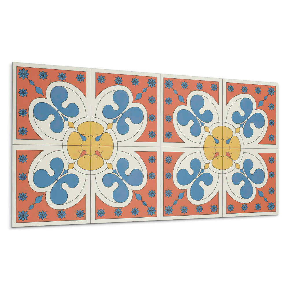 Panel na zeď Stylový květinový vzor