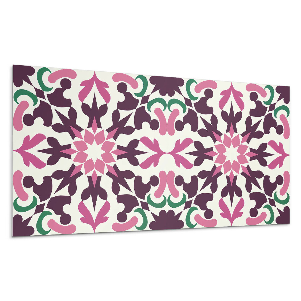 Dekoracni panel Symetrický rostlinný vzor