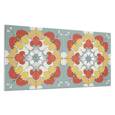 Obkladový panel Květinový vzor mandaly