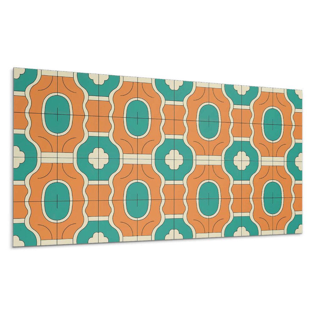 Panel na zeď Geometrický kostkovaný vzor