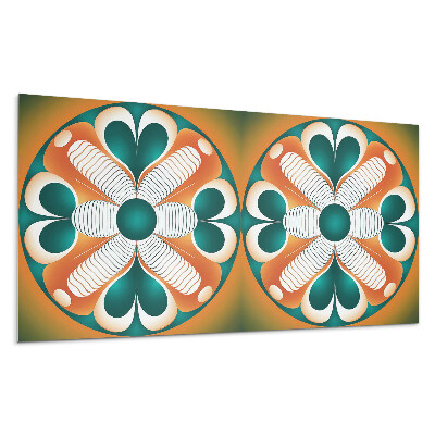 Obkladový panel Symetrický květinový vzor