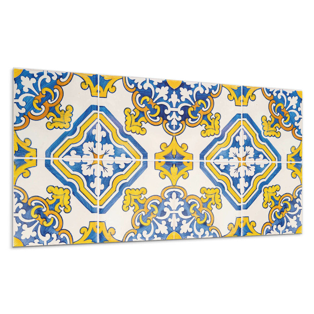 Obkladový panel Mozaikový vzor s květinami