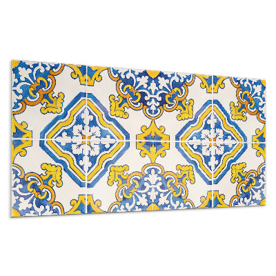 Obkladový panel Mozaikový vzor s květinami