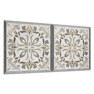 Obkladový panel Květinový vzor se symetrií