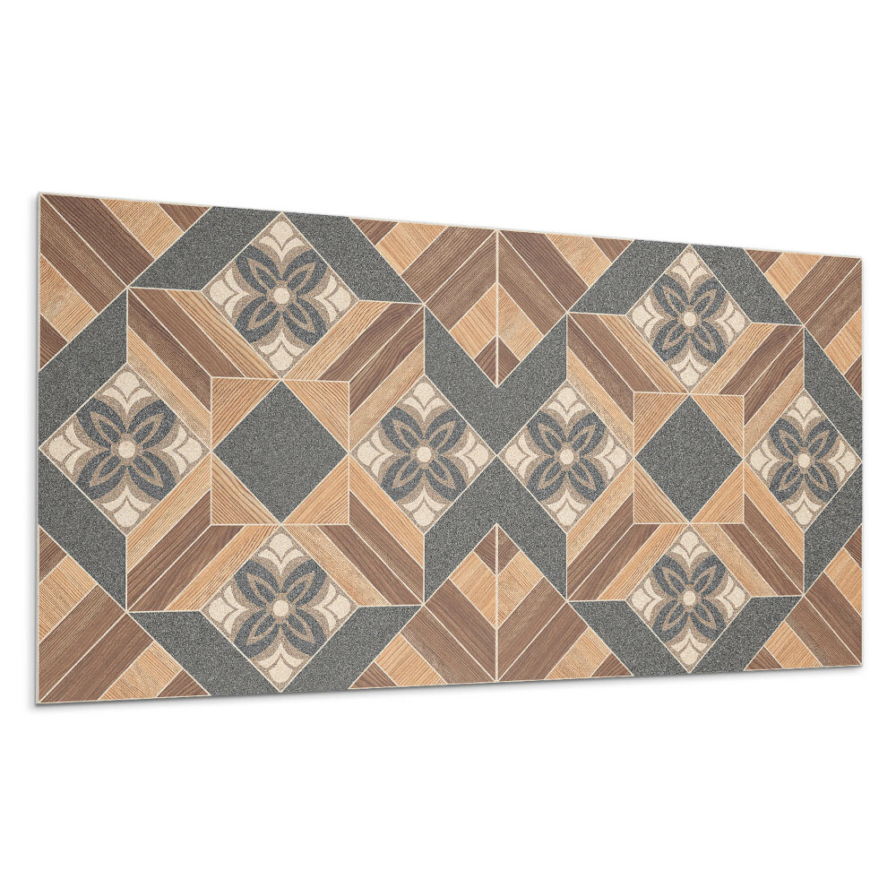 Obkladový panel Vzor s květinovými motivy