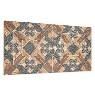 Obkladový panel Vzor s květinovými motivy