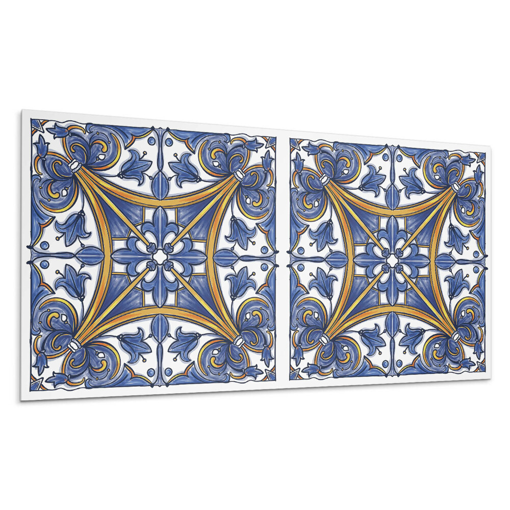 Panel na zeď Rostlinný vzor s ornamenty