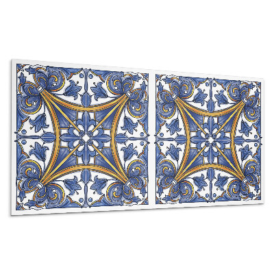 Panel na zeď Rostlinný vzor s ornamenty