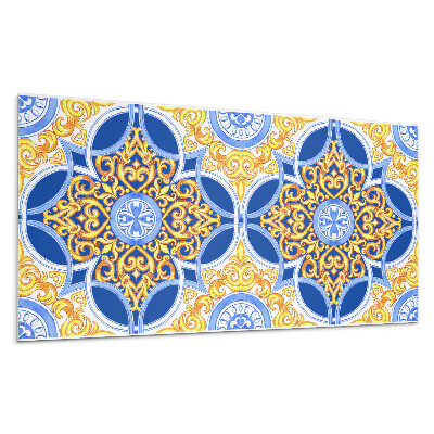 Panel na zeď Dekorativní vzor s květinovým motivem