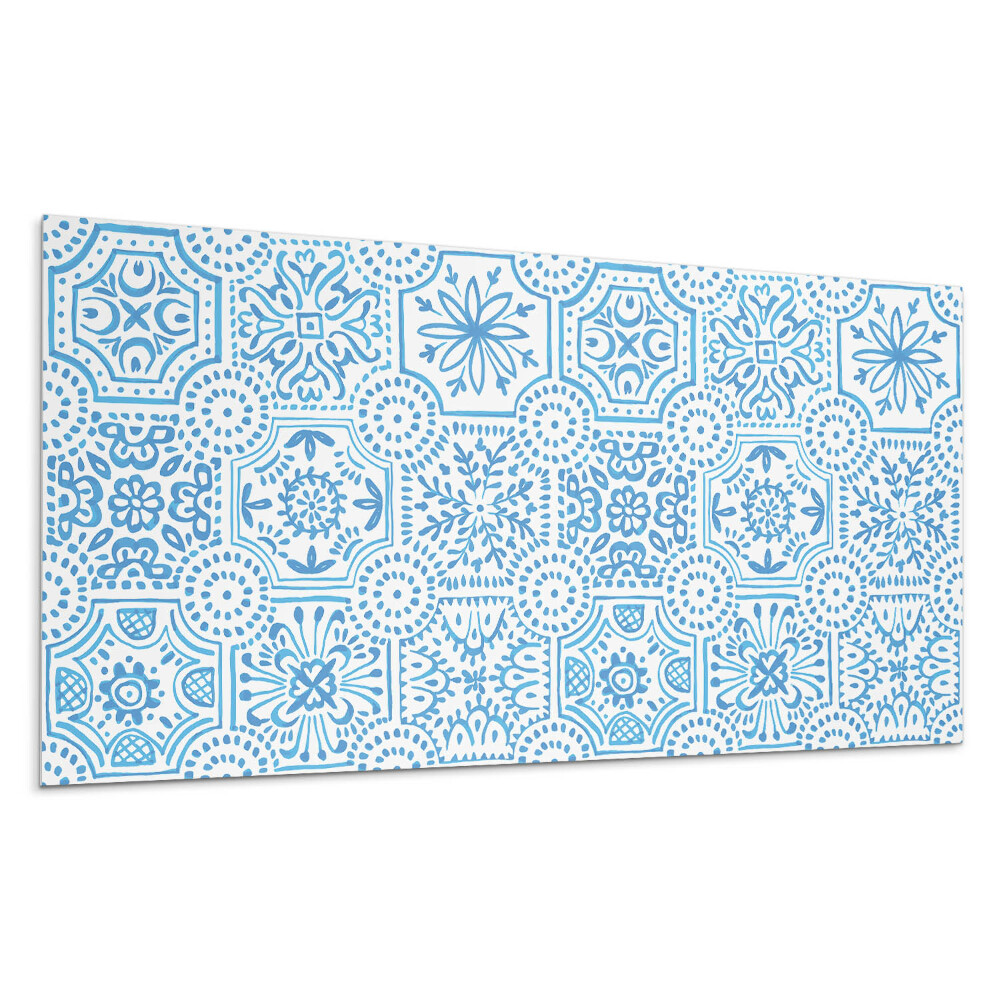 Panel na zeď Kostkované keramické vzory