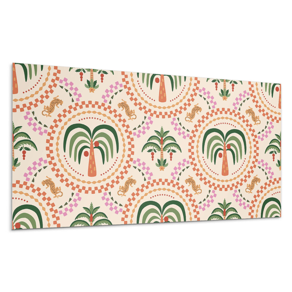 Nástěnný panel Vzor tropických rostlin