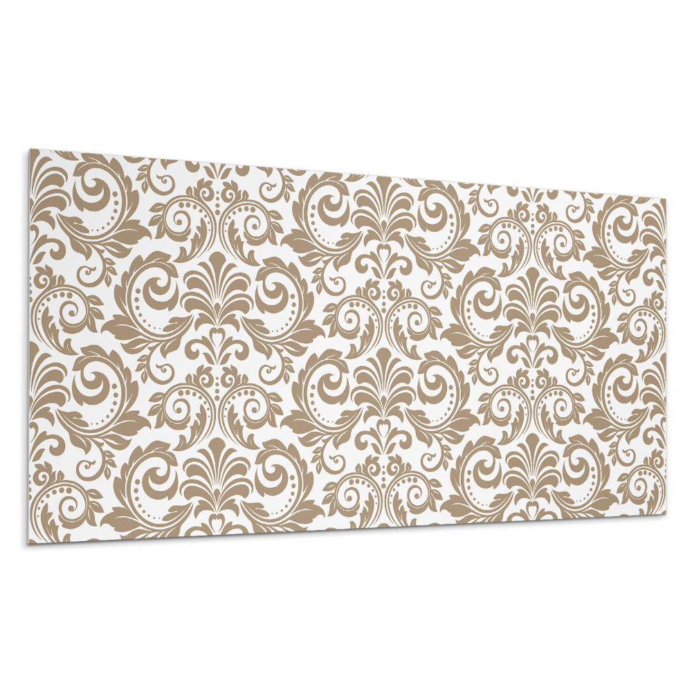 Nástěnný panel Rostlinný vzor s ornamenty