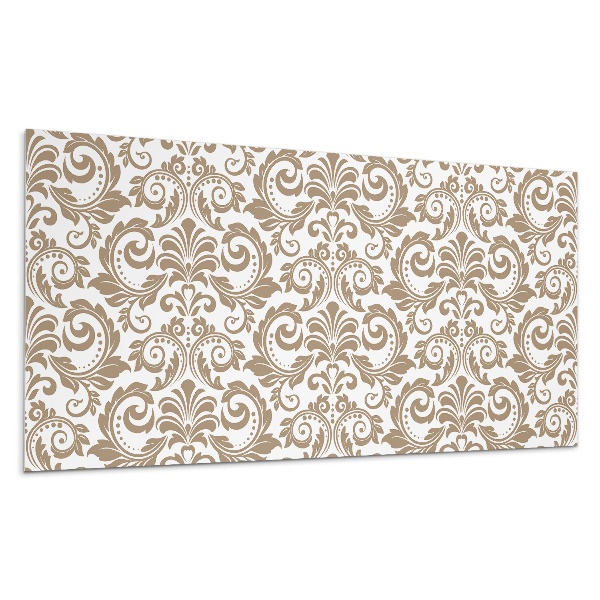 Nástěnný panel Rostlinný vzor s ornamenty