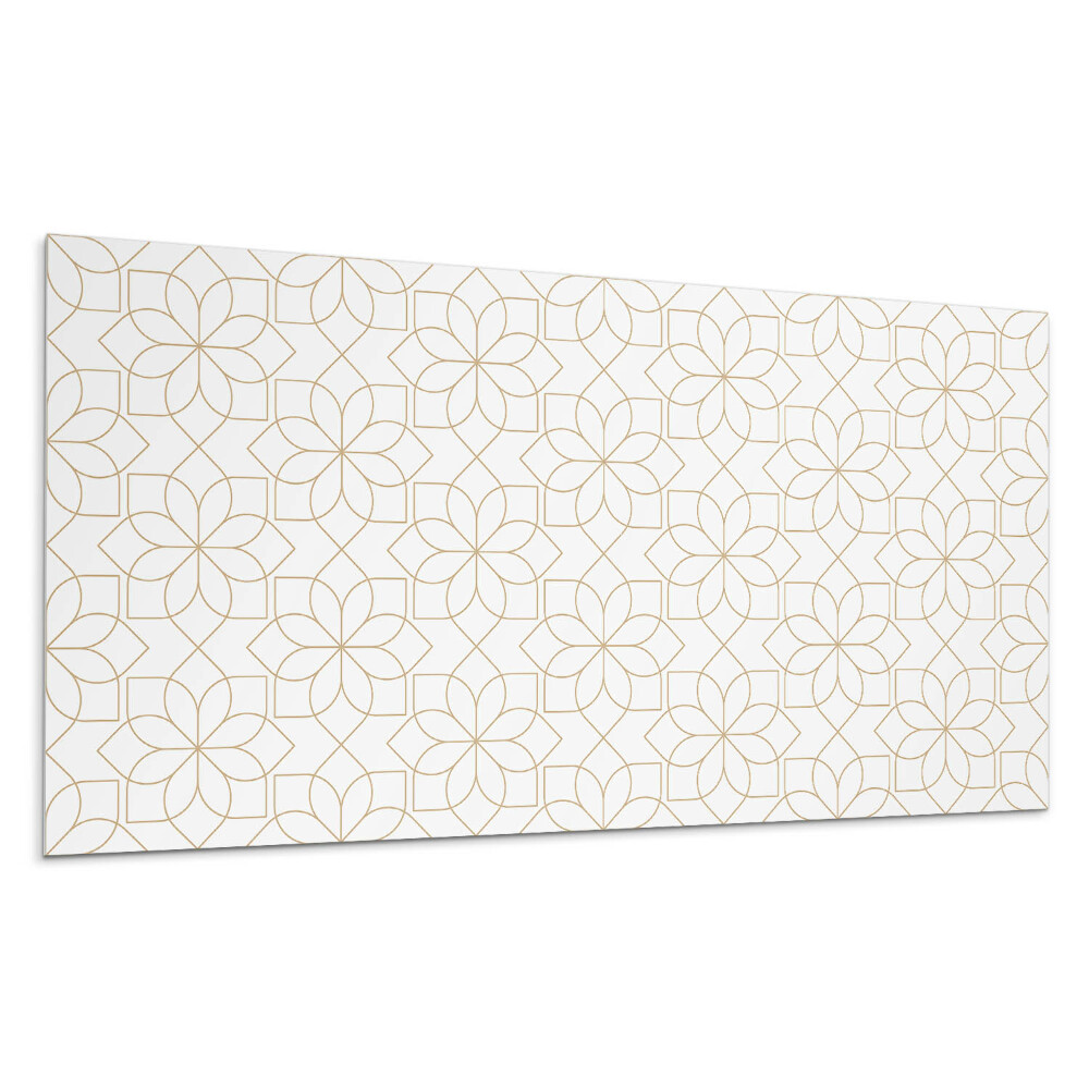 Dekoracni panel Geometrický květinový vzor