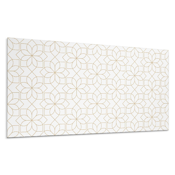 Dekoracni panel Geometrický květinový vzor