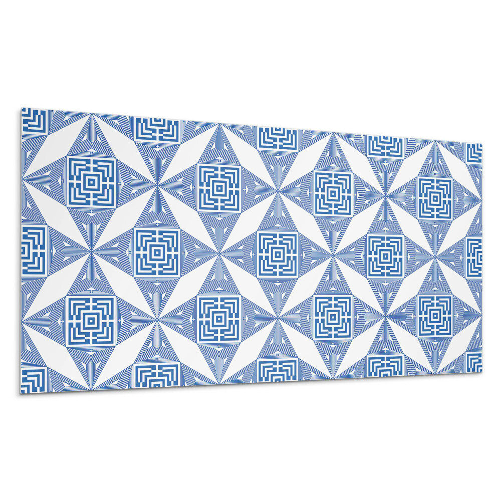 Dekoracni panel Geometrický mřížkový vzor