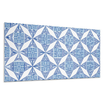 Dekoracni panel Geometrický mřížkový vzor