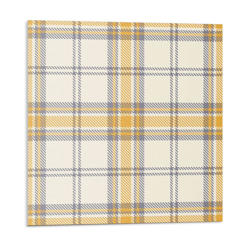 Panel na zeď Kostkovaný vzor s geometrickými liniemi