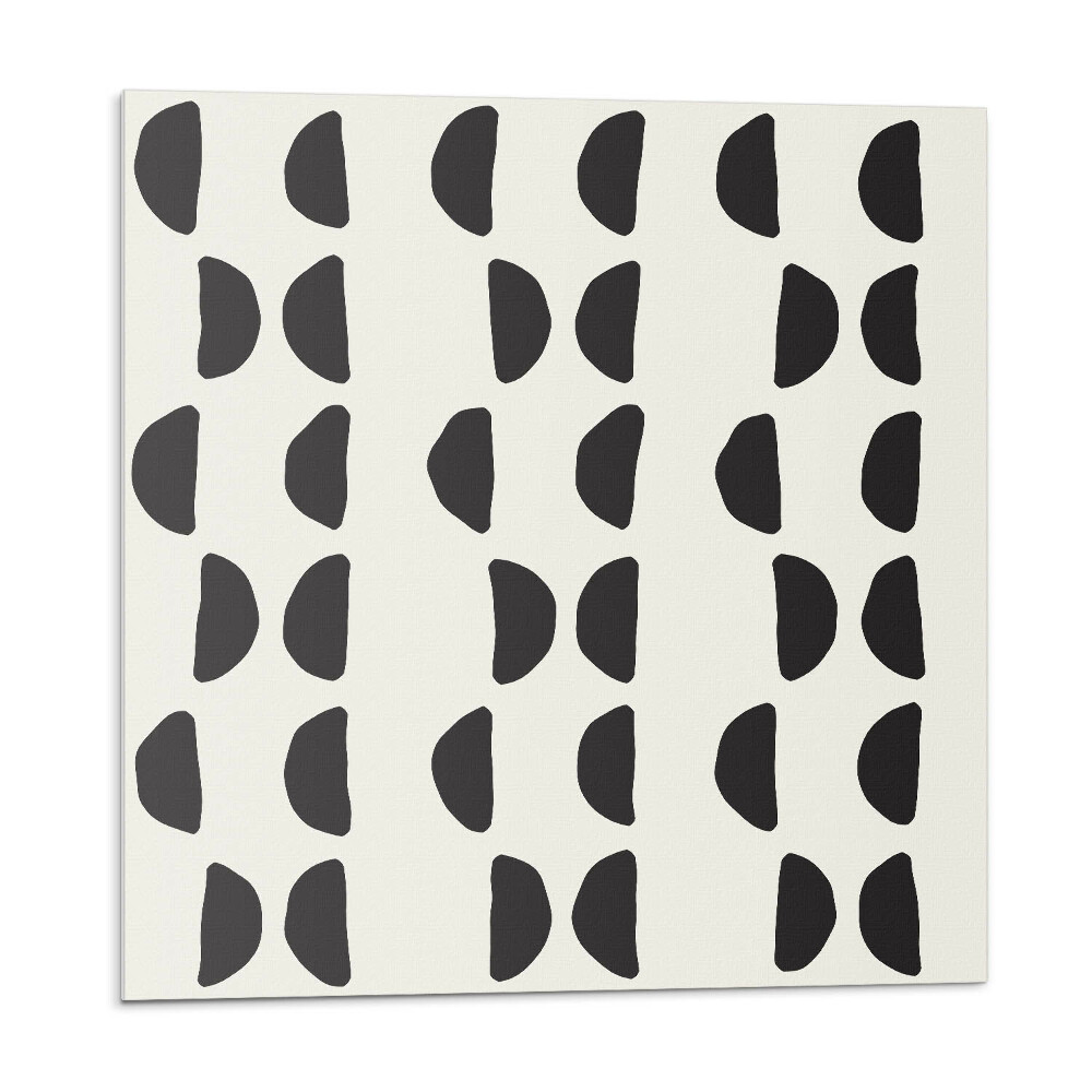 Nástěnný panel Abstraktní motiv půlměsíce