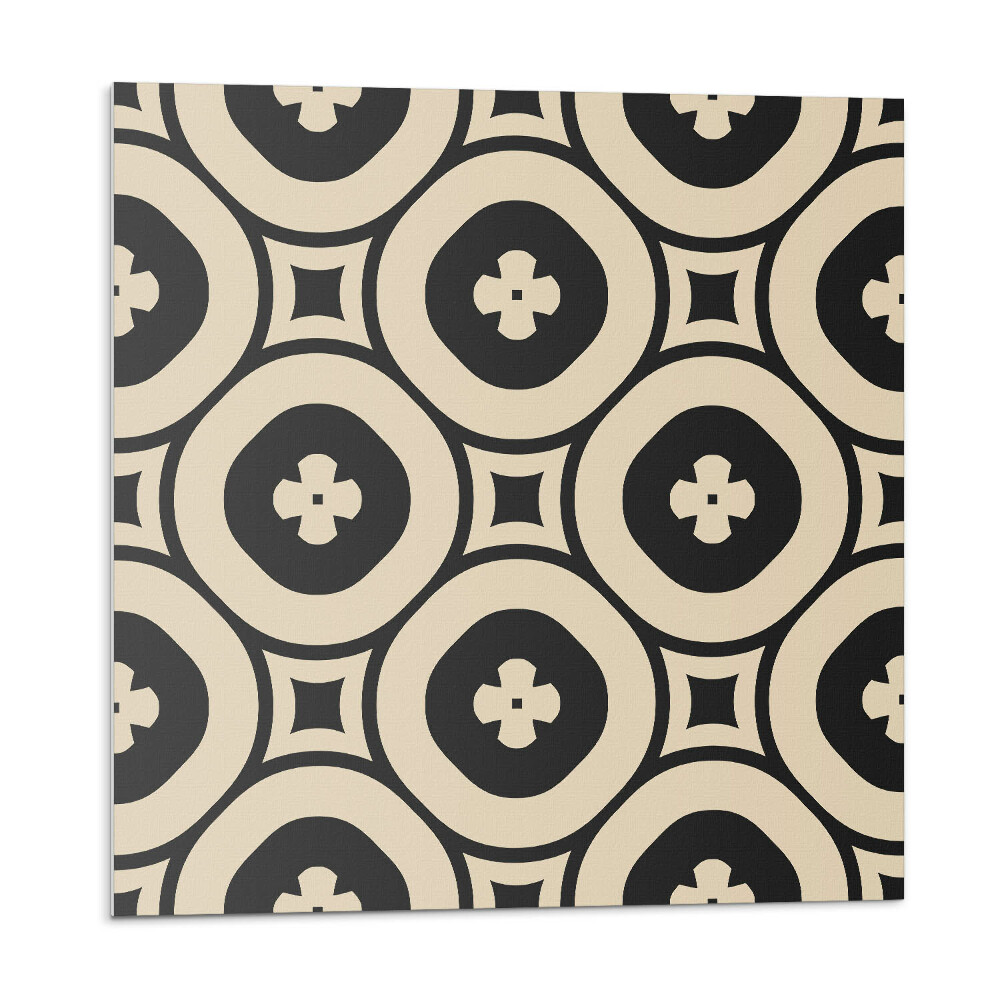 Panel na zeď Vzor čtvercových geometrických tvarů