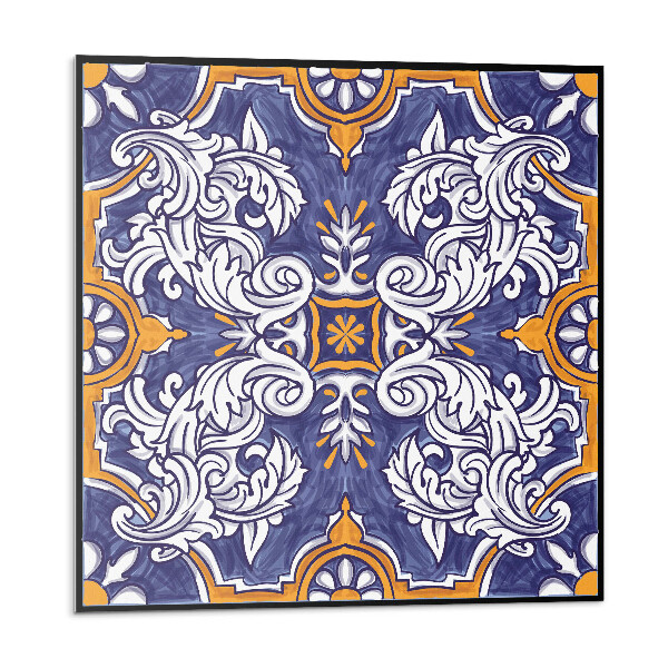 Nástěnný panel Květinový ornamentální motiv