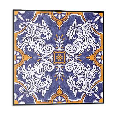 Nástěnný panel Květinový ornamentální motiv