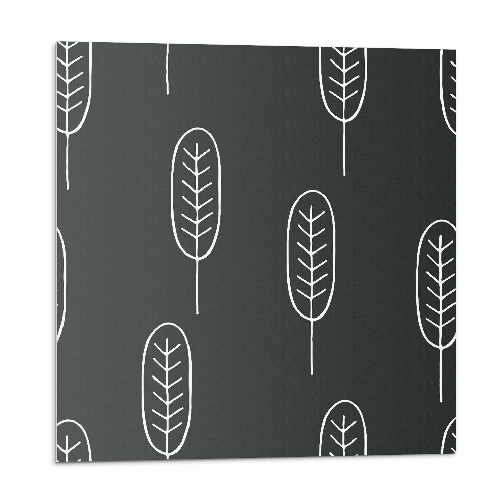 Panel na zeď Listy na barevném pozadí