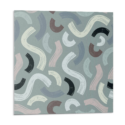 Panel na zeď Vlny a čáry v abstraktním stylu
