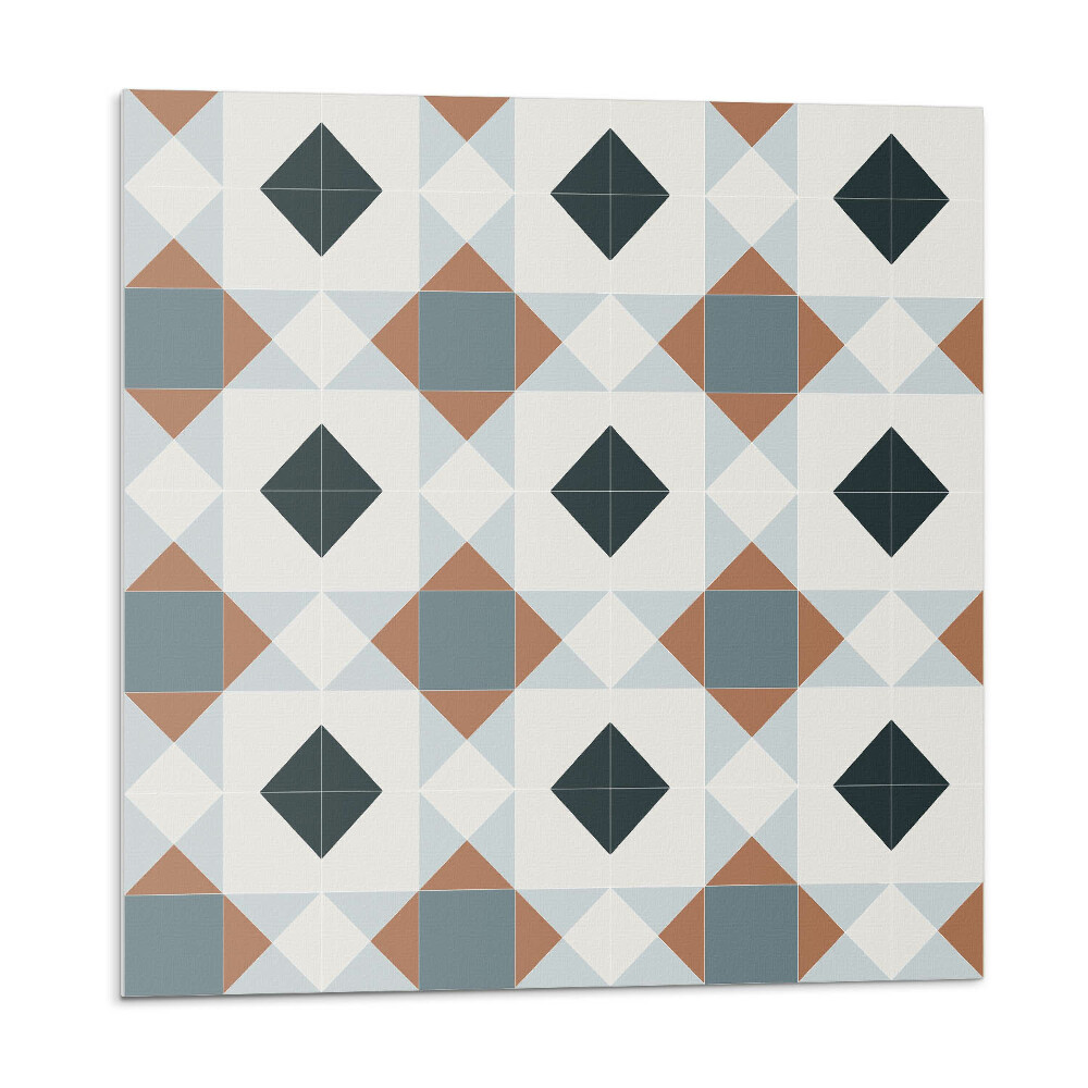 Nástěnný panel Dlaždicový geometrický motiv