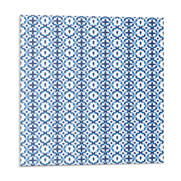 Nástěnný panel Květinový motiv v geometrii