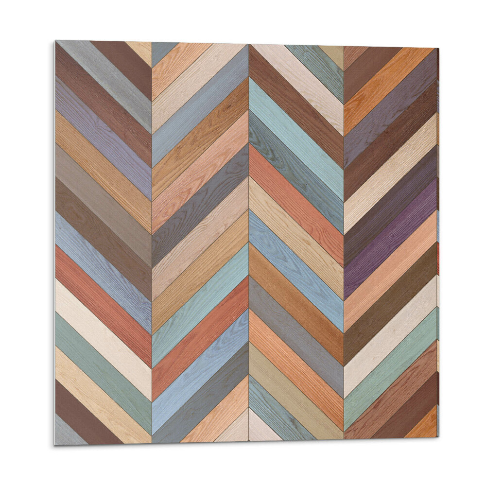 Nástěnný panel Dřevěný vzor rybí kosti