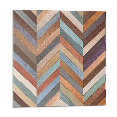 Nástěnný panel Dřevěný vzor rybí kosti