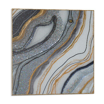 Obkladový panel Abstraktní vlny se světelným efektem